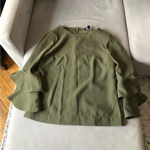 Flutter Sleeve Blouse